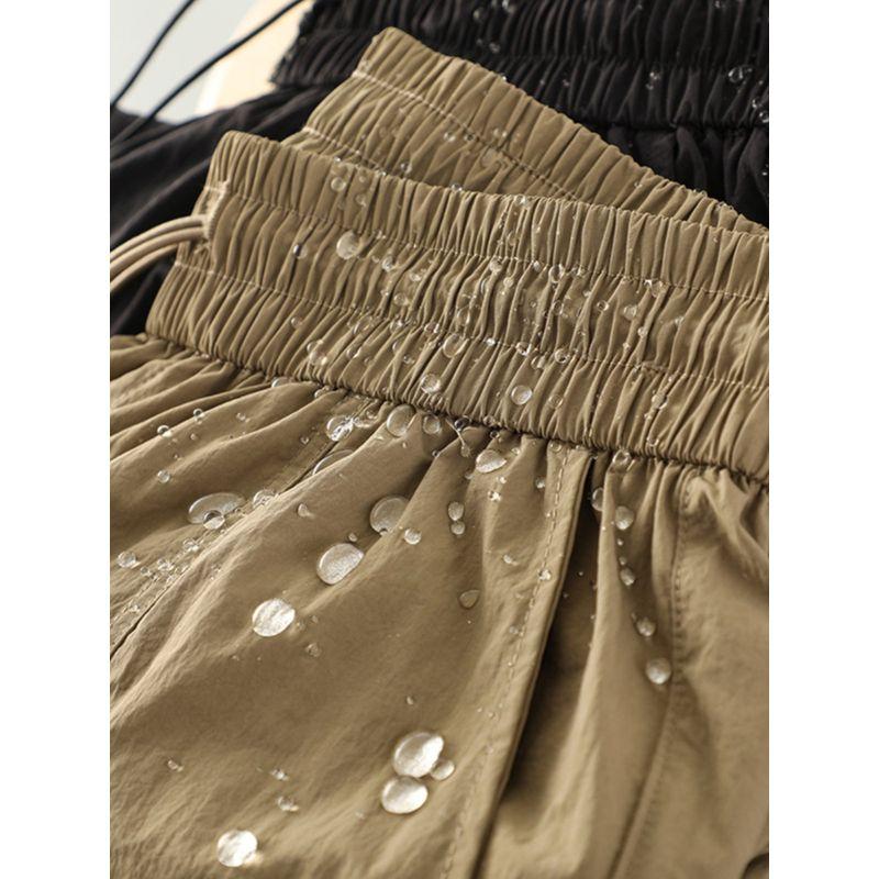 Japanese Style Functional Cargo Pants Thin Quick-Drying Abrasion Resistant Outdoor