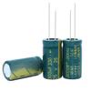 Condensator electrolitic JCCON 25V 3300uF, aur verde, frecvență înaltă, rezistență scăzută, durată lungă de viață, 13x25mm