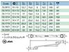 ASH Revo Wave Double-Ended Box Wrench JIS 22 x 24 mm OL2224