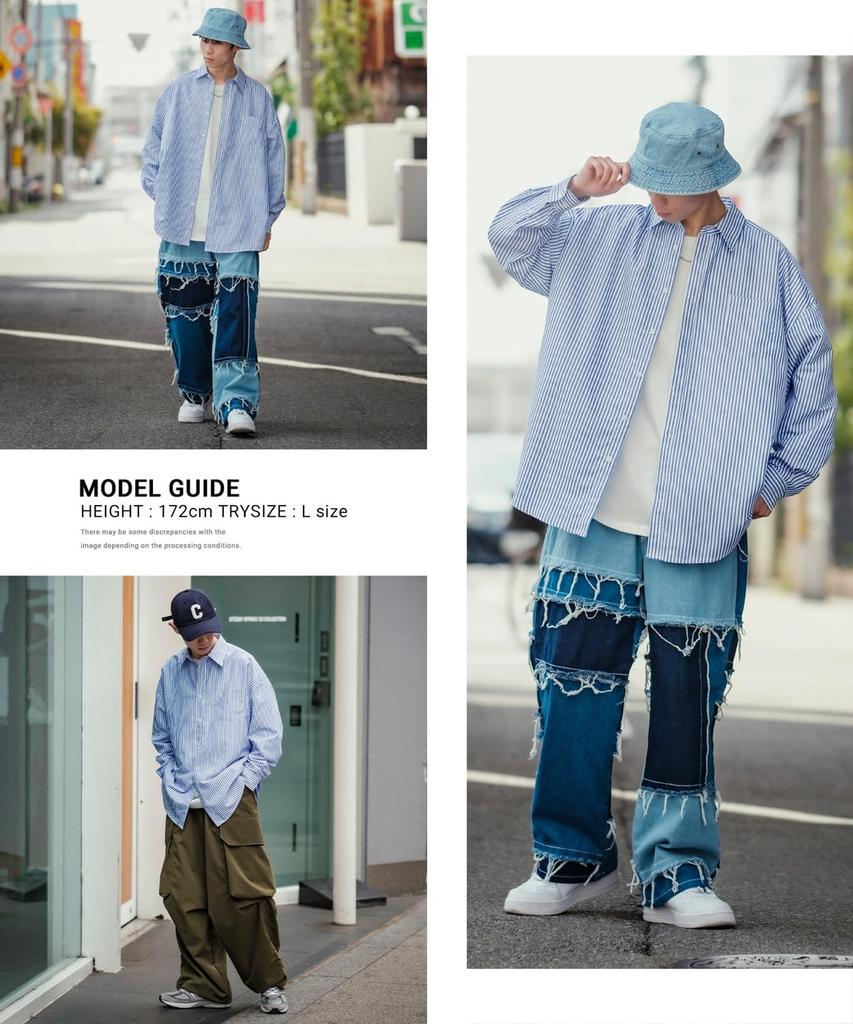 [IMPROVES] [NULL] Striped Long Sleeve Shirt