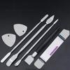 16pcs Stainless Steel Kits Prying Opening Repair Tool Tablet Computer Opening Tools Small Metal Spudger Pry Tool 3XUF