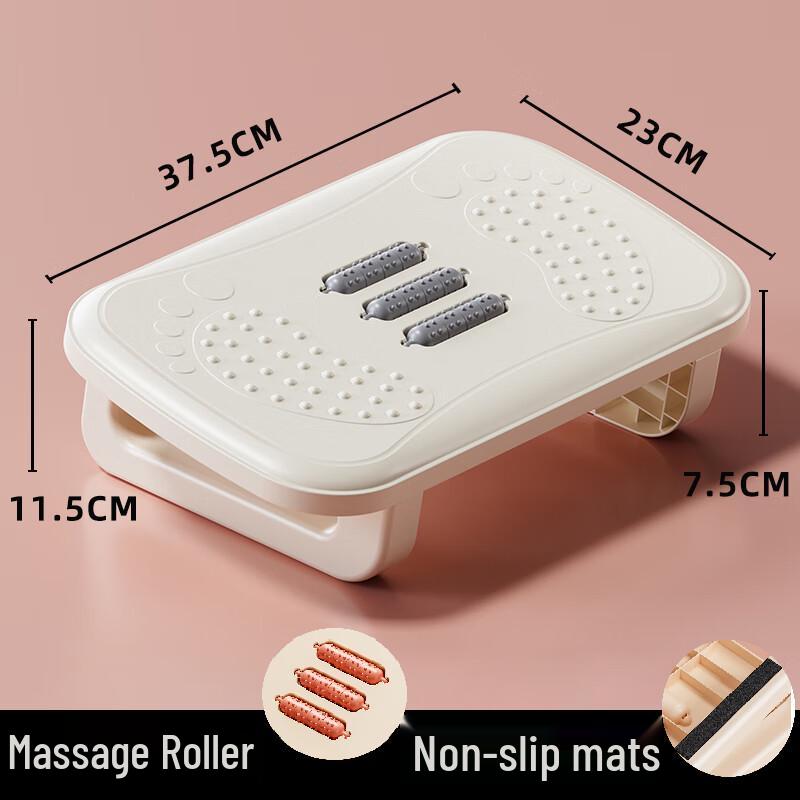 Green Source Ergonomische Fußstütze mit Massage für unter den Schreibtisch