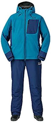 DAIWA Kaltwetter-Regenbekleidung Rainmax Hyper Winteranzug Marokkanisches Blau M Angeln DW-3107