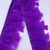 Feather 10-15Cm Large Flat Cloth Edge Stage Clothing Material Turkey Feather Cloth Belt Car Doll Diy Decoration