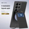 Samsung S25 Ultra Phone Case: Three-in-One Double SIM, Magnetic Stand, S24+ Protective Cover.