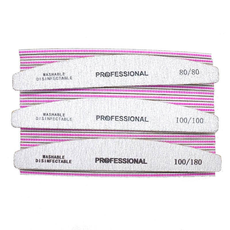 plastic sheet Nail File Disposable Mini Nails Pedicure Tools For Natural Nail Art Manicure Professional Salon Nails Suplies