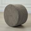 1PC Soft Jacquard Ottoman Stool Cover Living Room Round Elastic Footrest Cover All-inclusive Foot Stool Seat Slipcover Bedroom