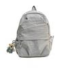 Waterproof nylon Korean version backpack large-capacity college student schoolbag men's pleated leisure travel computer backpack