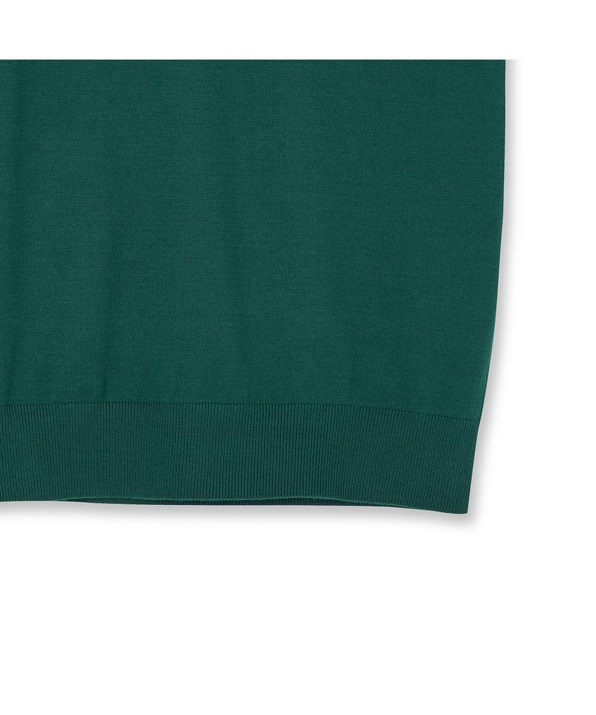 IOLO Supima Cotton Semi Mock Neck_Green