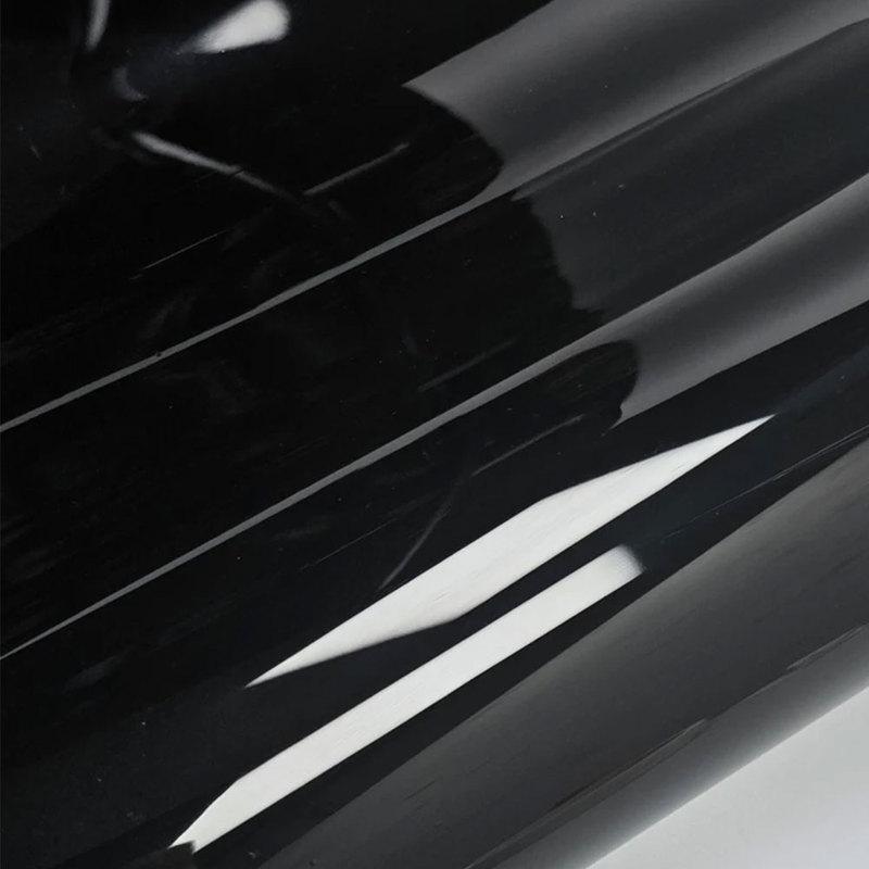 

Car Wrapping Film Glossy Black Vinyl Film Bubble Free Auto DIY Decal PET Sticker Exterior Interior Decoration Car Accessories 10cm x 100cm