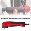 90 Degree Right Angle Drill Adapter Screwdriver Bit Holder Impact Driver Extension for Tight Corner Space