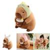 Süßes Plüsch-Capybara-Spielzeug Weiches und kuscheliges Stofftier für Kinder Perfektes Geburtstagsgeschenk 30 cm Höhe