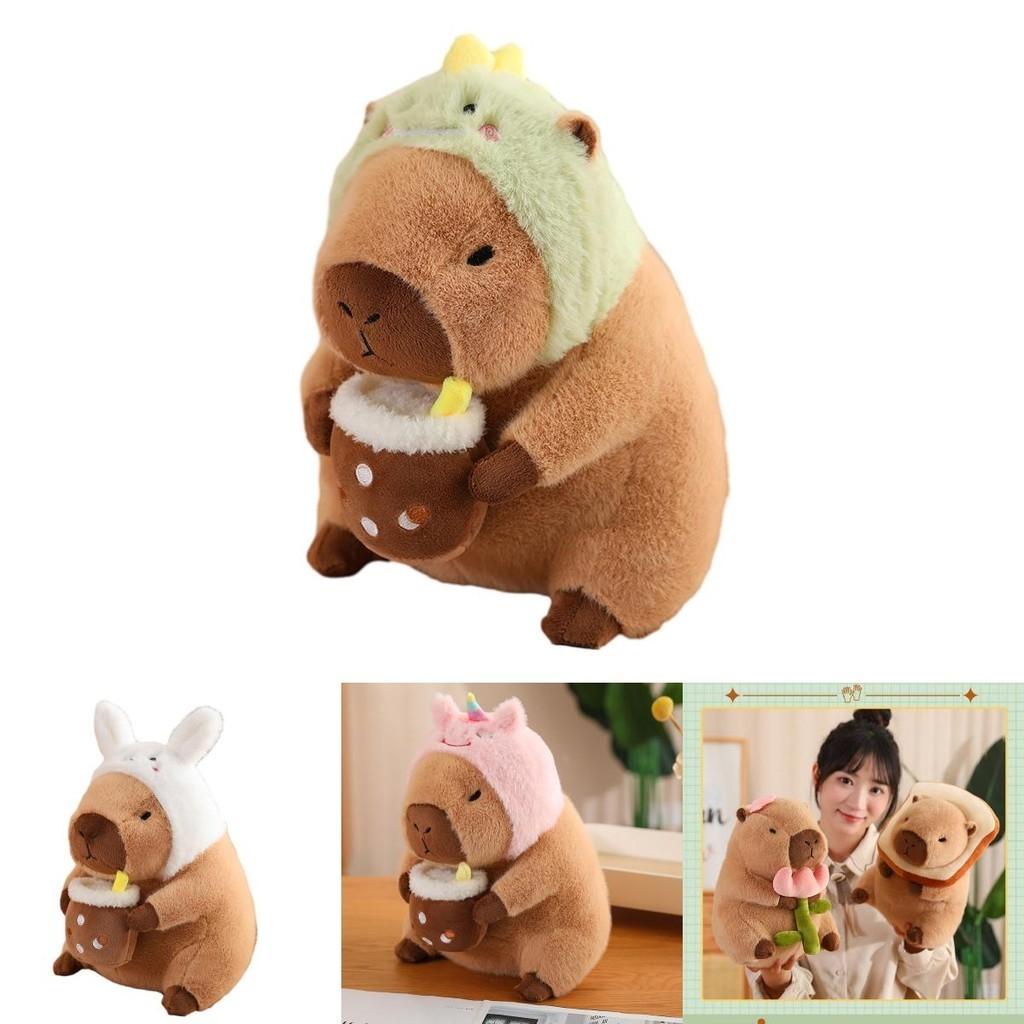 Süßes Plüsch-Capybara-Spielzeug Weiches und kuscheliges Stofftier für Kinder Perfektes Geburtstagsgeschenk 30 cm Höhe