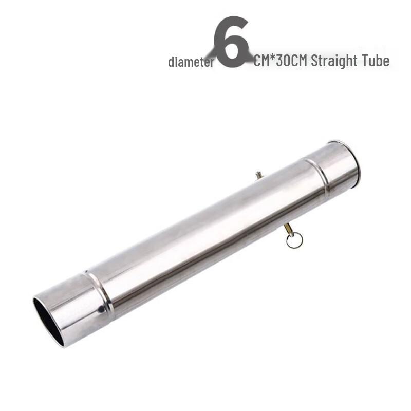 OEING Наружная туристическая палатка Дровяная печь Труба дымохода с клапаном Standard