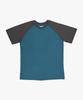 Kimaula Two-Tone Raglan S/S Tee (Teal)