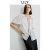 LILY French Contrasting Embroidered Shirt Jacket