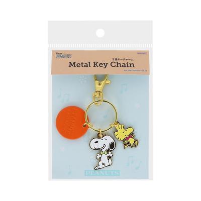Sunstar Stationery Snoopy Merchandise Key S8351260 Charm, 3-Piece Keychain,