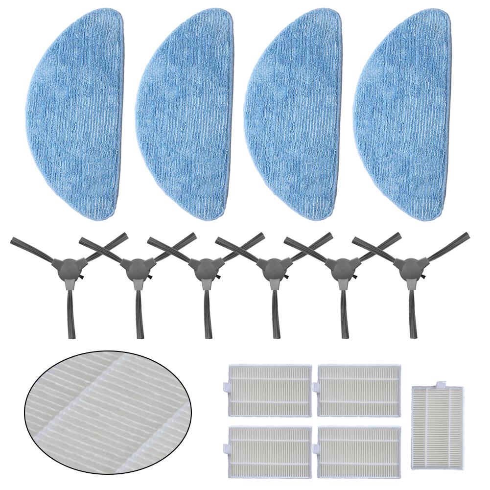 1 Set For Zigma For Spark 980 981 Mop Cloths Side Brushes Kit Vacuum Cleaner Accessories Spare To Replace