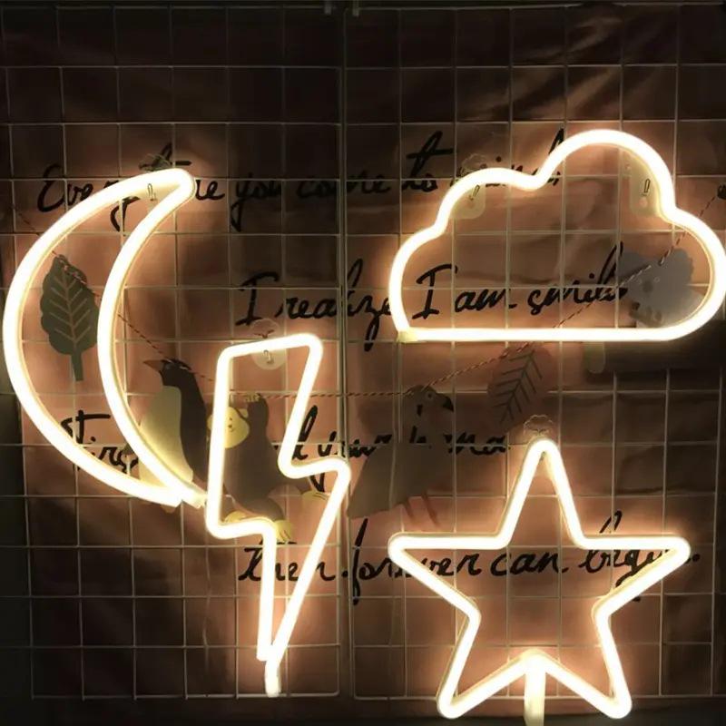 LED Neon Atmosphere Lights for E-sports Room & Broadcast Background Decor