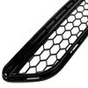For Ford Fiesta 2013-2017 Gloss Black Honeycomb Front Bumper Lower Grille Grill
