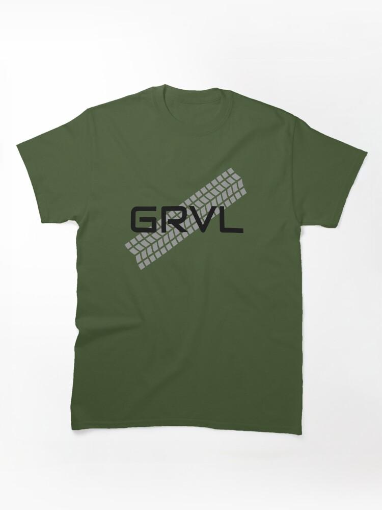 Cross Road GRVL - Gravel Bike Stickers Classic Unisex T-Shirt
