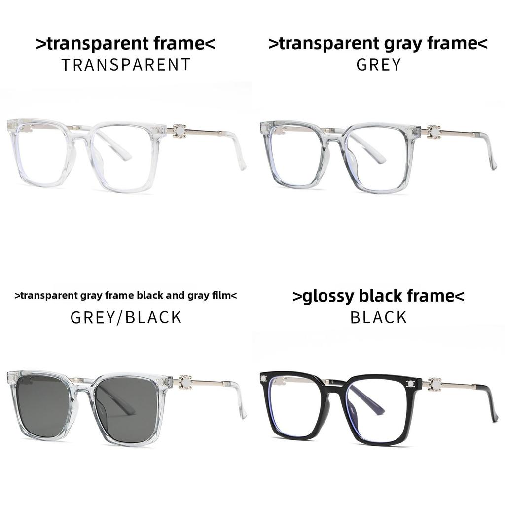 Ladies Retro Square Sunglasses With Uv400 Protection For Fashion Street Wear
