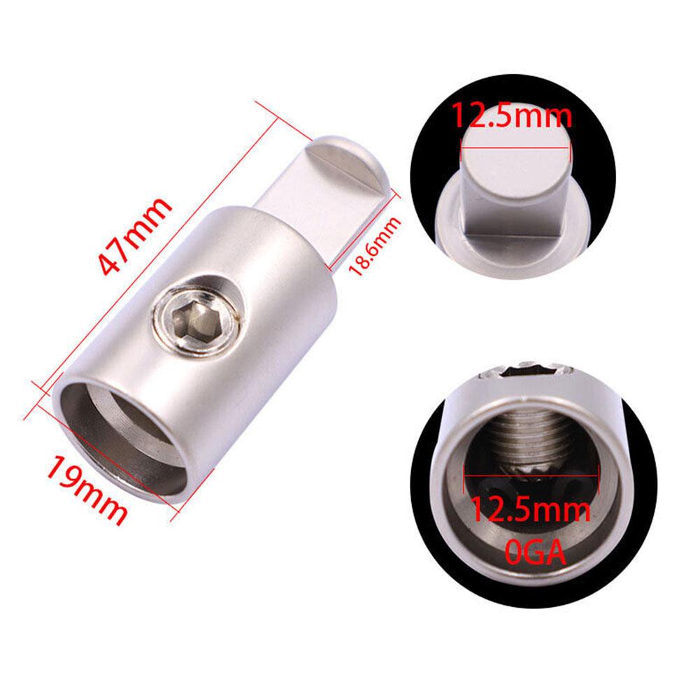 1Pair Car Audio 1/0 Gauge To 0 Gauge Power Ground Wire Car Audio Modified Power Amplifier Pure Terminal Power Supply