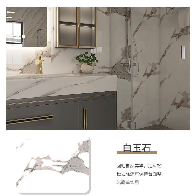 60cm X1/3/5/10m Samolepicí tapeta na zeď Vodotěsná Olejuvzdorná Fólie Mramorová Dekorace Samolepka Kuchyň Koupelna Renovace Dekorativní