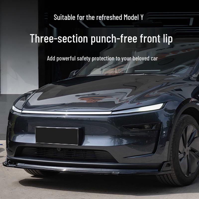 Model Y No-Drill Front Lip & Side Skirts Kit for Tesla