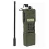 Ryohin Takehin Realistic AN/PRC-152 Dummy Radio, Medium-Range Radio Replica, with Built-in Transceiver, OD Olive Drab / TB999-OD