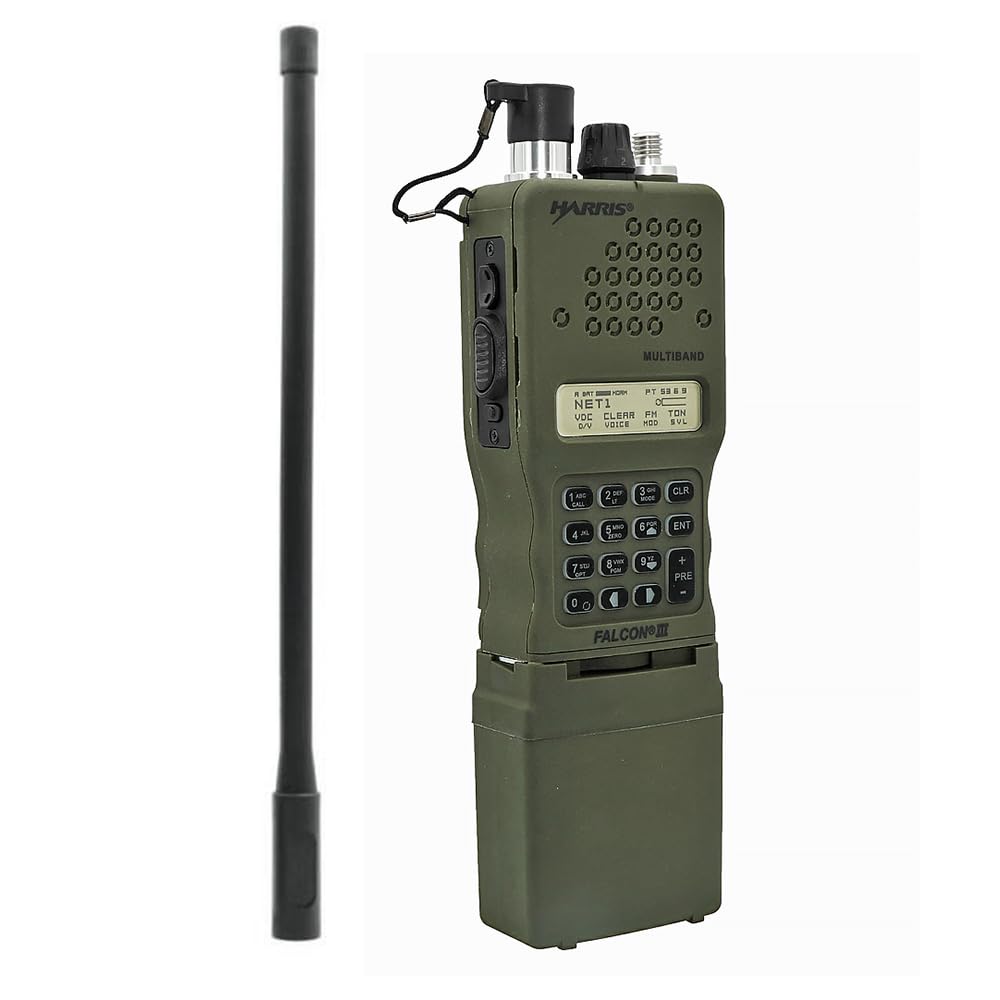 Ryohin Takehin Realistic AN/PRC-152 Dummy Radio, Medium-Range Radio Replica, with Built-in Transceiver, OD Olive Drab / TB999-OD