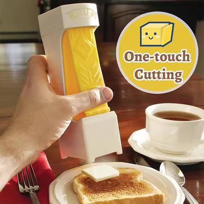 Portable Butter Cutter Cheese Slicer Squeeze Dispenser Automatic FreshCheese Cheese Slicer Kitchen Tool Handheld Butter Slicer 6