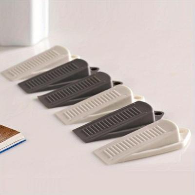 Rubber Wedge Door Stop Convenient Mouse Design Door Stop Stopper Holder Guard Baby Protector Home Office Door Stops