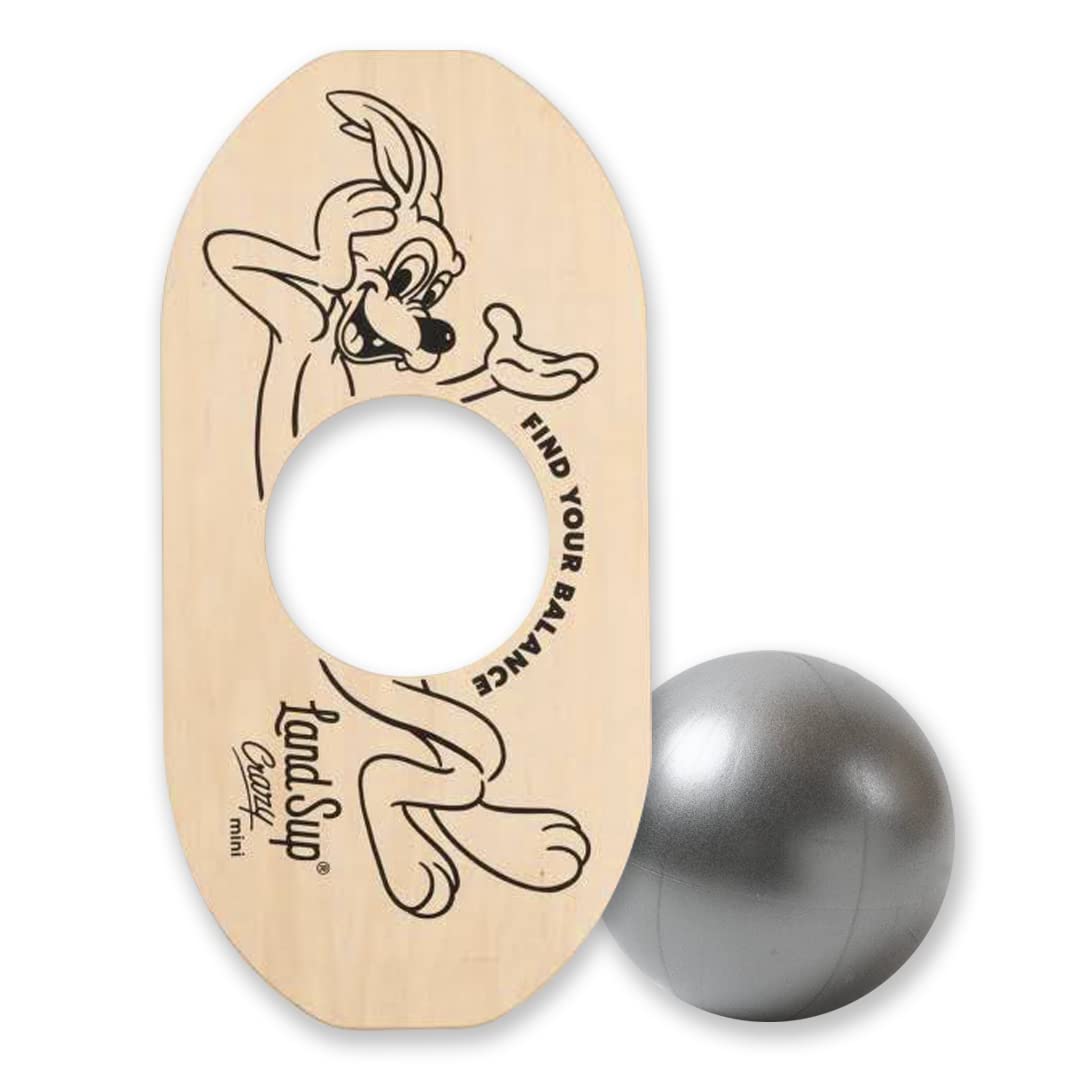 

Сумасшедший мини-баланс для тренировки кора и диеты доска LandSup® , деревянная, вне тренировок, (Кролик)