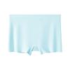 Seamless Ice Silk Safety Shorts - Women’s Mid-Waist Anti-Exposure, Plus Size, Summer Boxer Briefs.