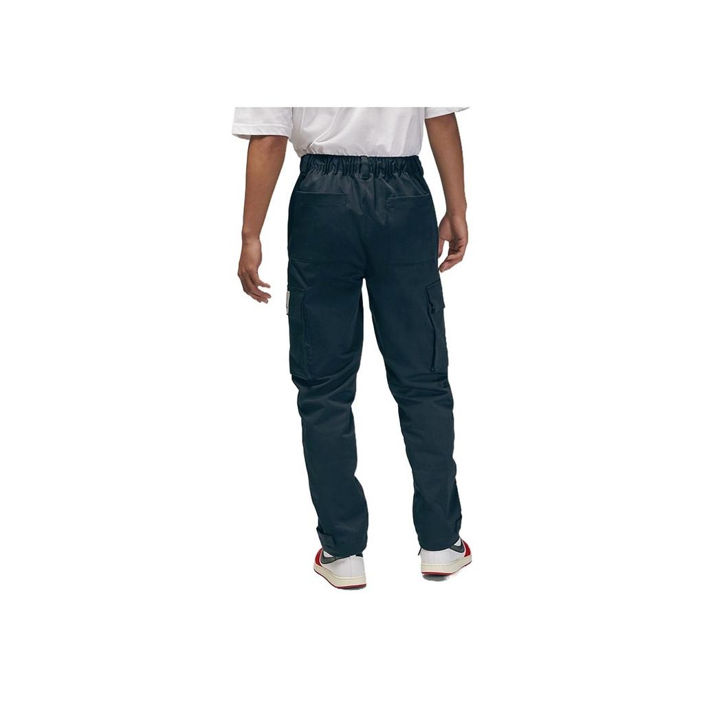 Jordan Einfarbige Freizeithose mit Logo und Druckknopfleiste vorne für Herren Schwarz DQ7343-010