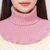 Fake Collar Scarf Quick-Drying Thickened Warm Fake Collar Scarf Winter Decorative Warm Neckwear Layering
