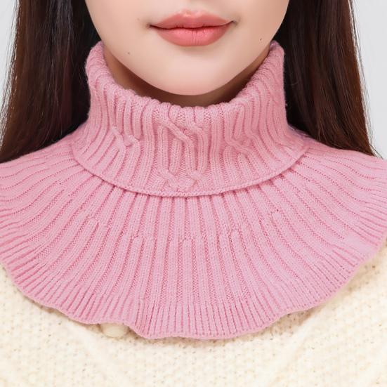 Fake Collar Scarf Quick-Drying Thickened Warm Fake Collar Scarf Winter Decorative Warm Neckwear Layering