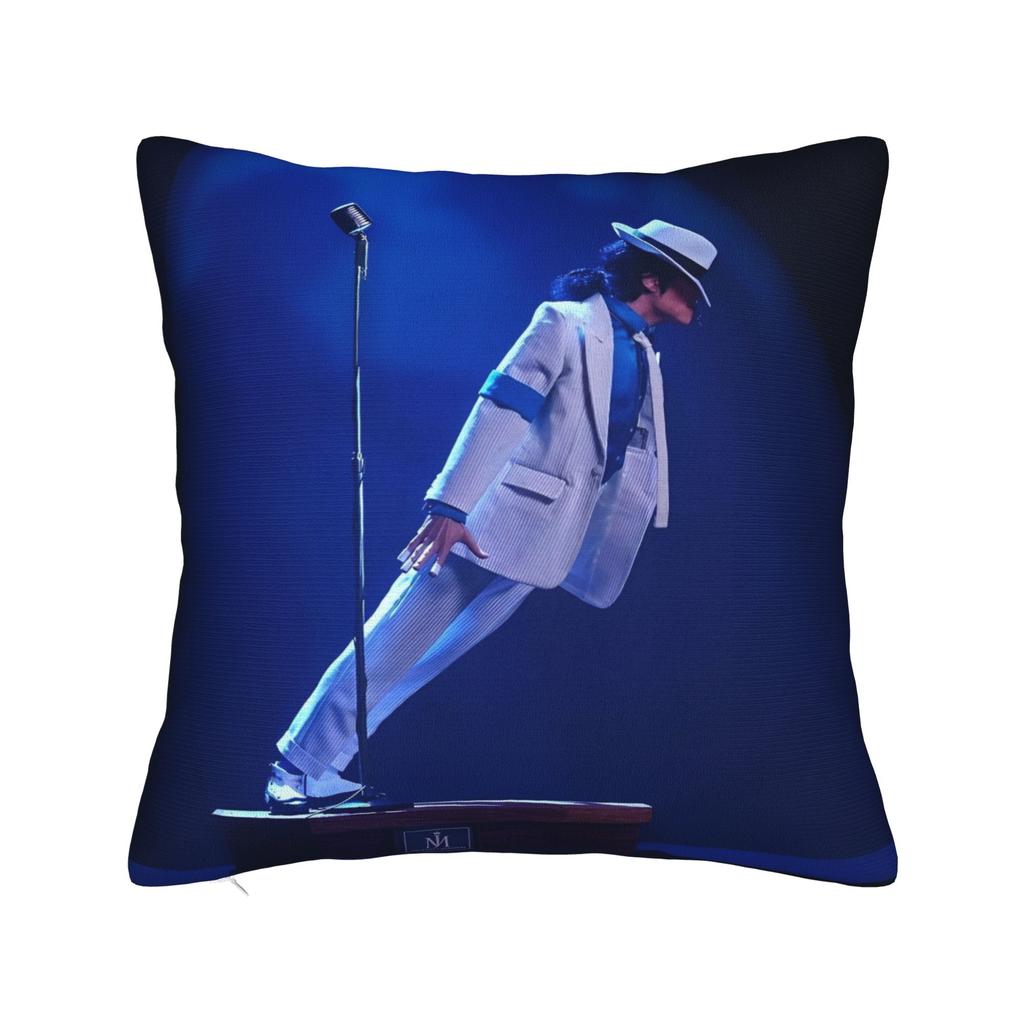 Beat It piano MJ king of pop Square Pillow Cases Cushion Cover Awesome Zippered Decor Pillowcase for Home 18"x18"