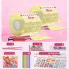 Transparent Blowing Bubble Full Set Reusable Nano Tape Crafts Nano Tape Toys  School Supplies