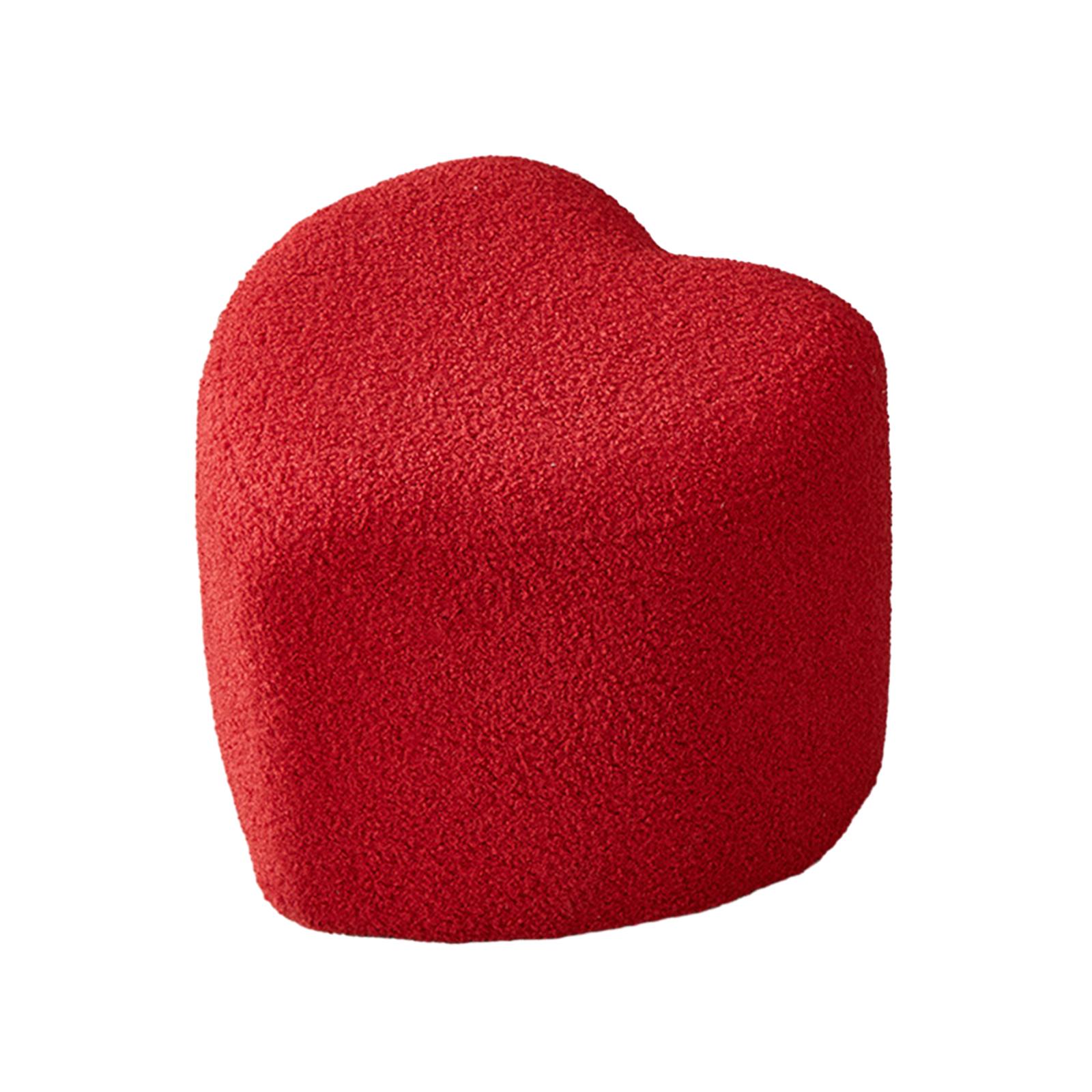 Маленький пуф для ног табурет для дивана чайный табурет пеленальный столик стул табурет для ног для офиса дома у кровати прочный вход в комнату красный 6749₽