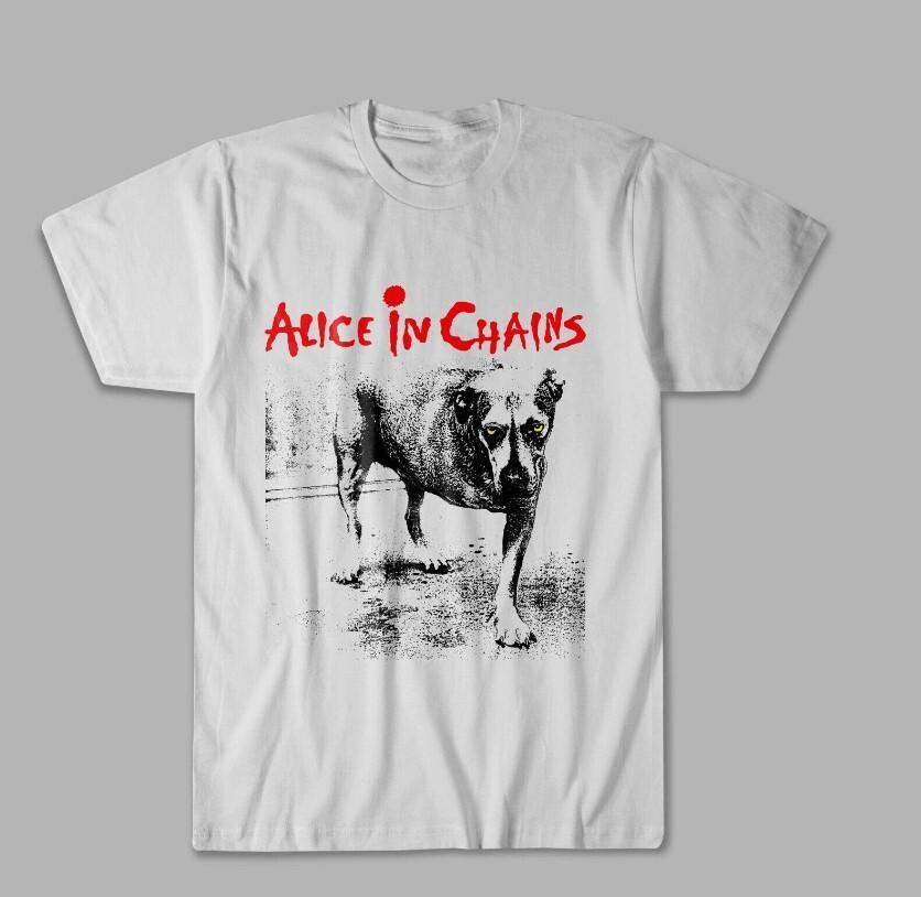 Alice In Chains Tripod Rare T-Shirt Unisex Black Cotton Tee S-345Xl Unisex T-Shirt XXXXL