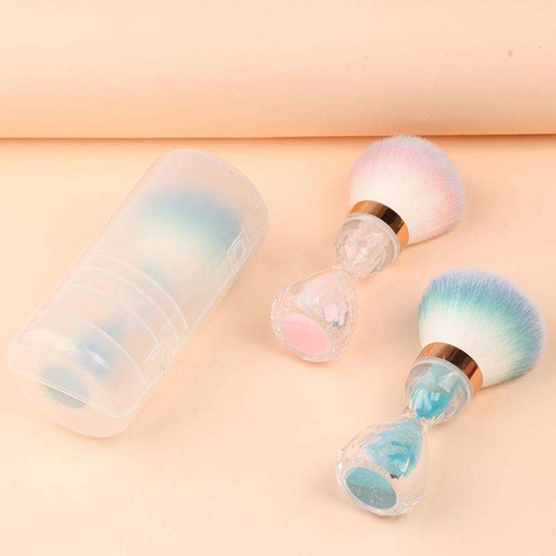 Nail Art Dust Powder Remover Brush Nail Art Dust Cleaner Brush Blusher Powder Brush Makeup Brushes Nail Art Tools Gifts