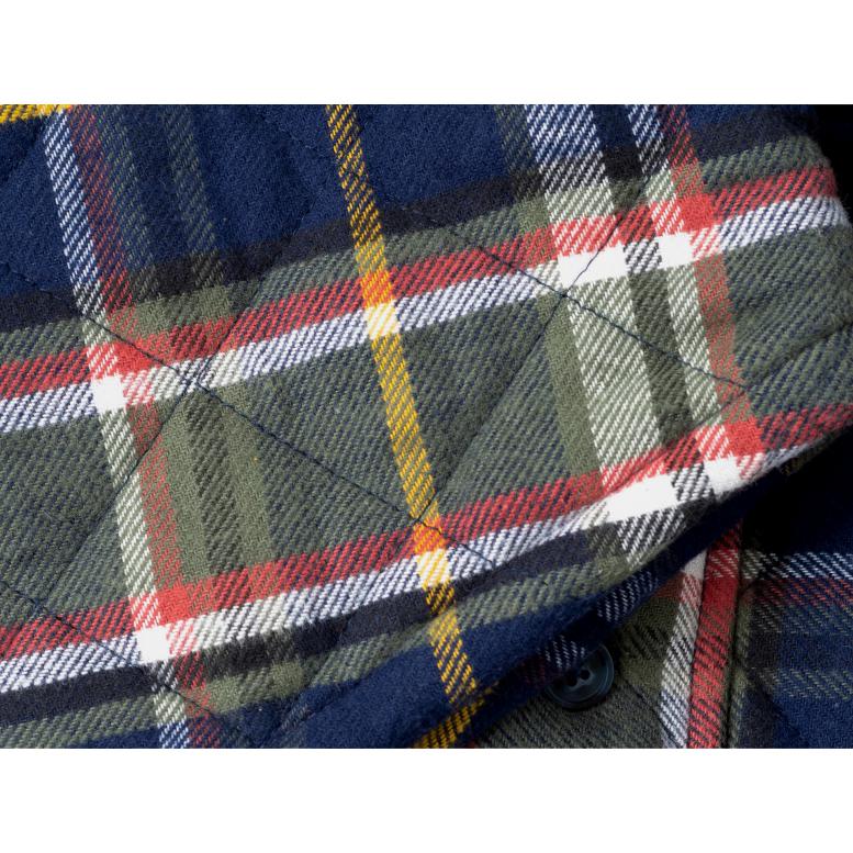 Camisa de Manga Larga de Algodón a Cuadros con Bloques de Color Levis para Hombre Verde A0682-0000