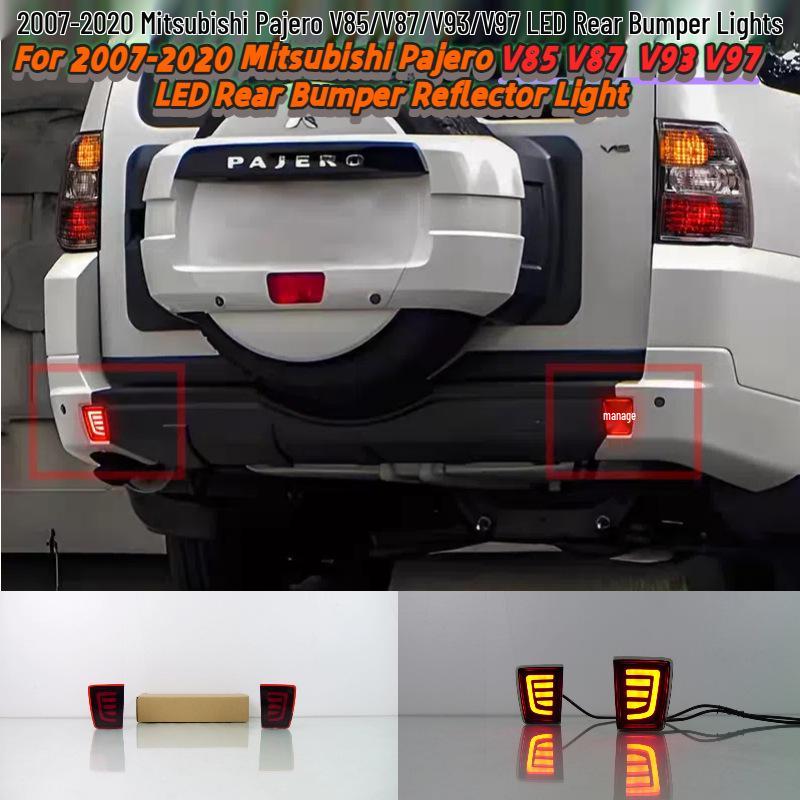LED Rear Bumper Lights for 2007-2020 Mitsubishi Pajero V85/V87/V93/V97
