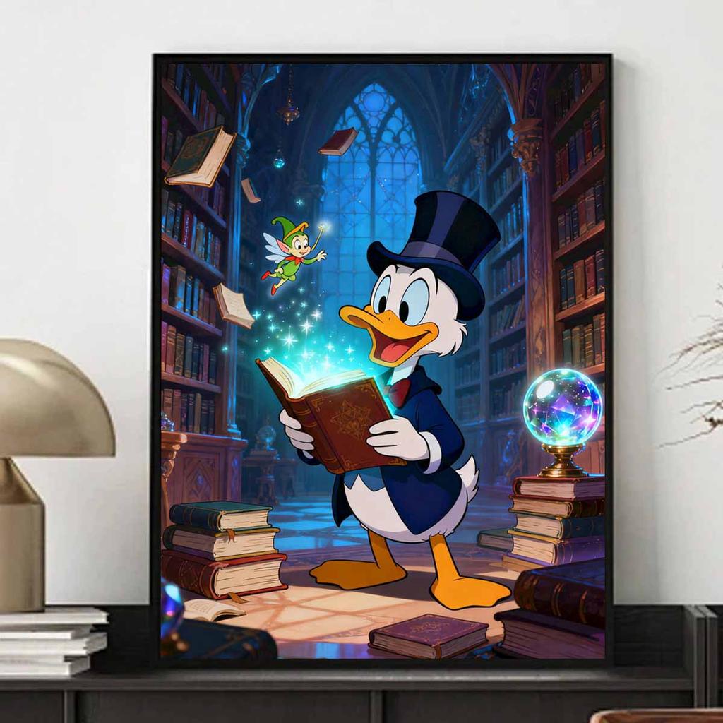 Disney Diamond Painting DIY Magic Book Art Painting Set for Home Office Decoration Handmade Gifts