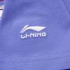 Li Ning X Disney Collaboration Series Versatile Breathable Loose Soft Comfortable Short Sleeve T-Shirt Women Tops Blue Purple AHSUA82-3