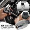 Damaged Bolt And Stud Tool That Clamps 1/4 To 1/2 Studs For Breaked, Damaged, Sleek, Painted, And Rusted Fastening Bolts