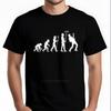Men's Cotton T-Shirt Evolution Of Rocker Funny Modal Round Neck Summer Brand Casual Short Sleev