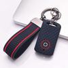 Silicone Key Fob Cover with Wrist Keychain Compatible with Yamaha NMAX Aerox NVX XMAX QBIX Mio Gravis XSR 155 300 400 900